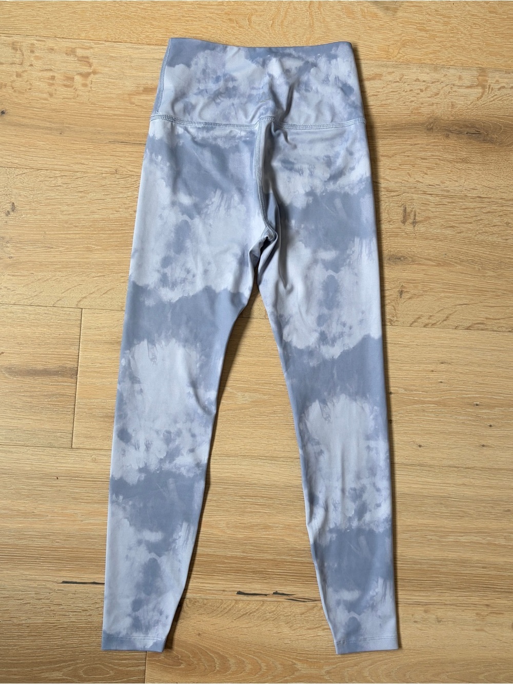 Beyond Yoga High Waisted Leggings Gray Blue Tie Dye Yoga Pants Size S NWOT*S1